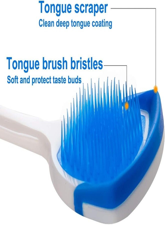 Style Keepers 4Pcs Tongue Cleaner for Oral Hygiene | BPA-Free Tongue Scraper for Fresh Breath & Better Dental Health | Ergonomic Design for Adults & Kids | Multi-Color Pack of 4 - Image 2